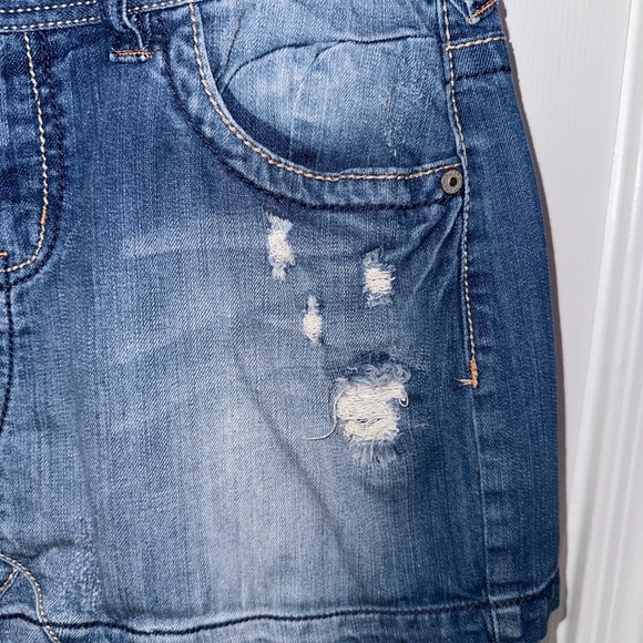 Maurices Mini Jean Skirt - Picture 4 of 8